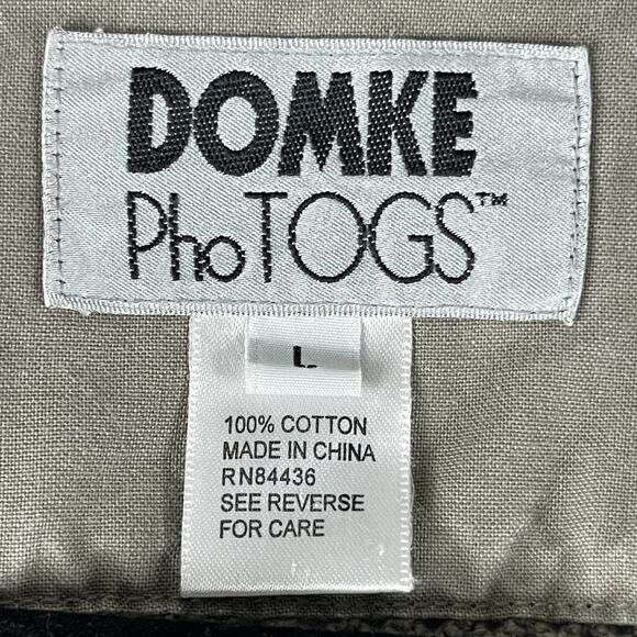Domke PhoTOGS Vest Mens Large Khaki Mesh Utility Photographer Fishing Outdoor - Picture 5 of 13